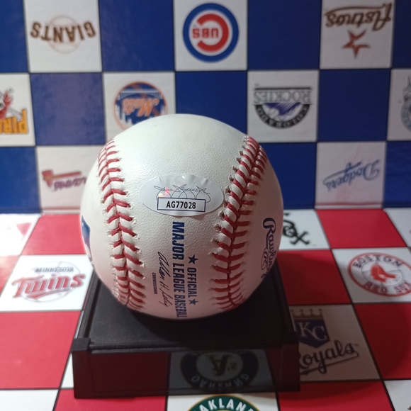Jordan Zimmerman certified Autographed baseball (stand not included) - Picture 2 of 7